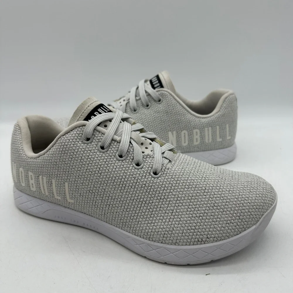 NOBULL OutWork Edge Trainer Mens 9.5 Womens 11 Grey Training CrossFit Shoes